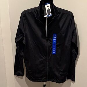 Adidas Men's Black lightweight Track Jacket